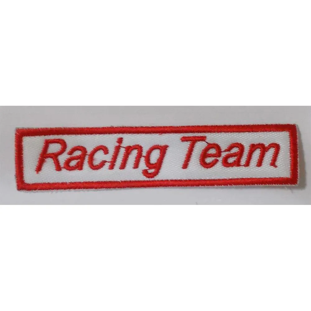 Cucisivo Racing Team 93x20mm Bianco