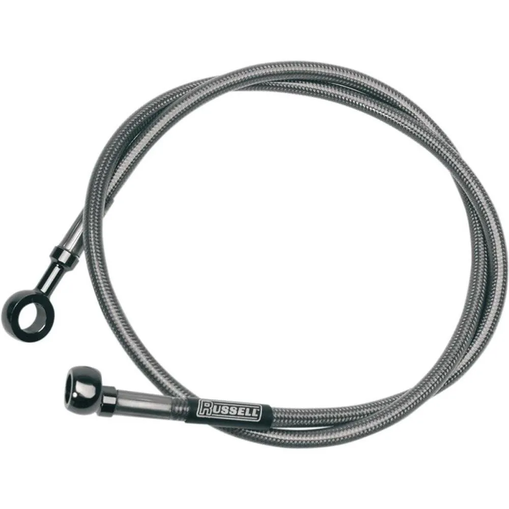 Tubo freno anteriore Harley Davidson XL (86/03) in treccia di acciaio