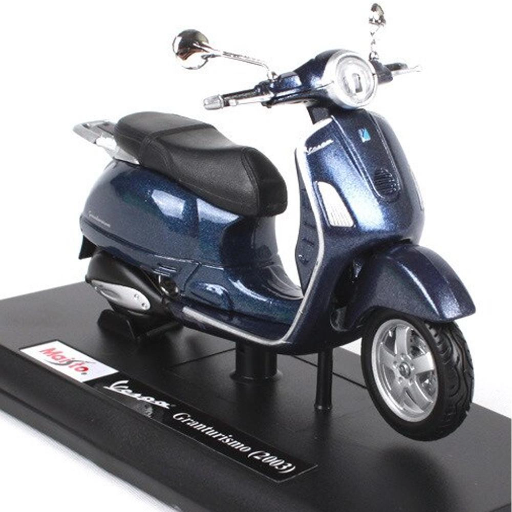 Modellino Piaggio Vespa Granturismo 2003, scala 1:18 Blu