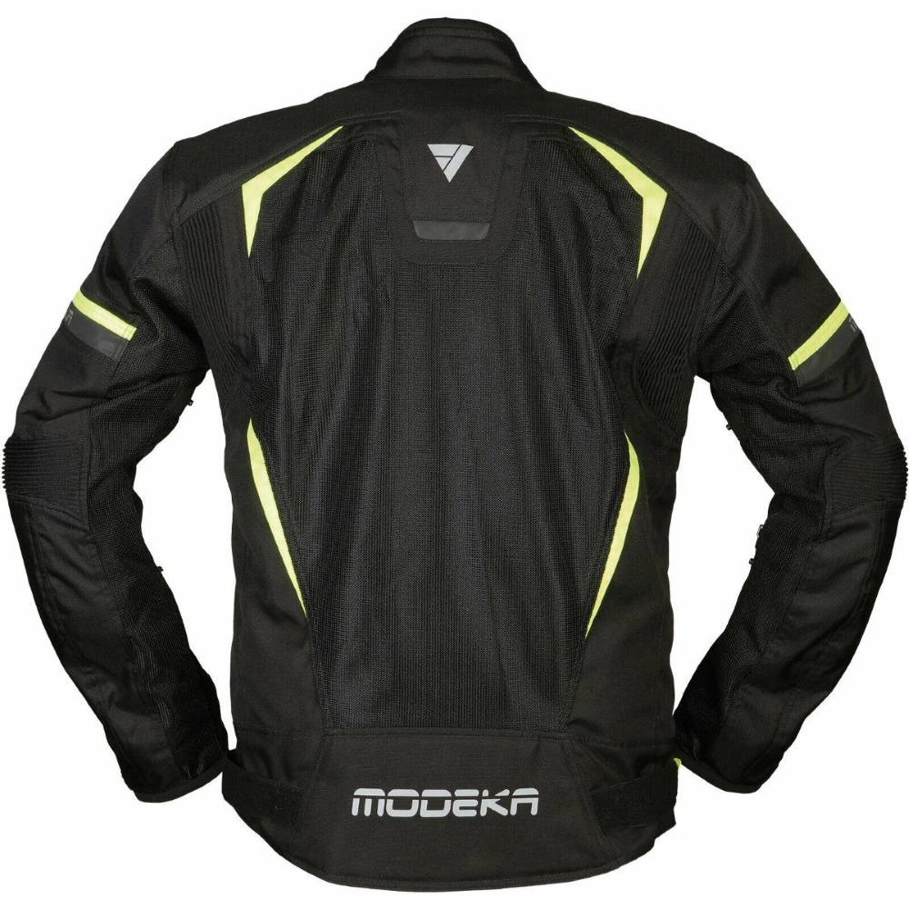 Giacca Modeka (CE) Yannik Air 2in1, Nero/Giallo