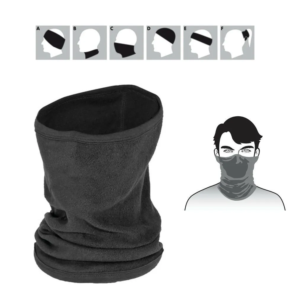 Scaldacollo Lampa invernale Warm-Tech, Nero