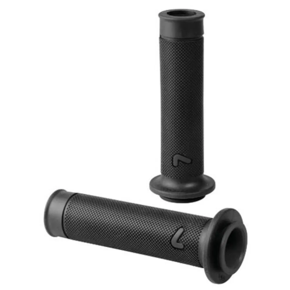 Manopole moto Ø22 aperte Sport-Grip , Nero