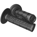 Manopole moto Ø22 chiuse Scott Full Waffle MX Black