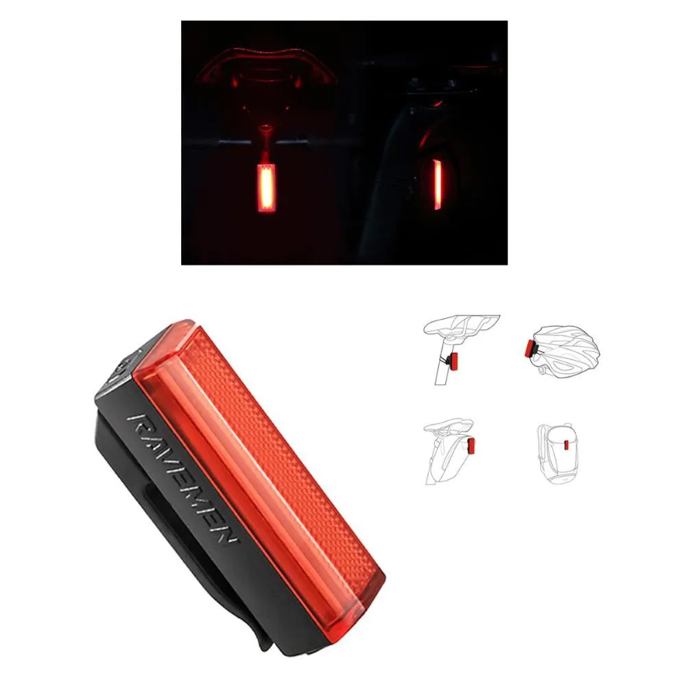 Luce per bici posteriore a led Ravemen