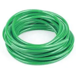 Tubo in Silicone Ø6mm - 50 cm Verde