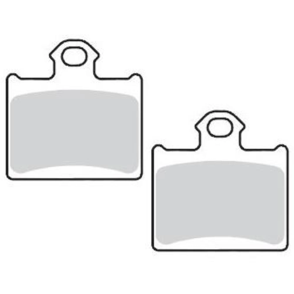 Pastiglie freni moto Moto Master 96711 ( 07GR16 ) - Sinterizzate