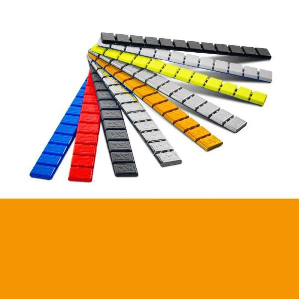 Pesi adesivi HPW 380 Colorati per ruote, Arancione