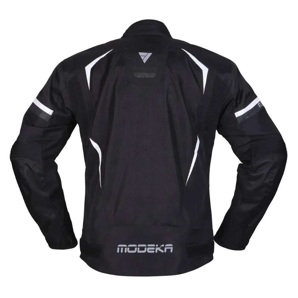 Giacca Modeka (CE) Yannik Air 2in1, Nero/Bianco