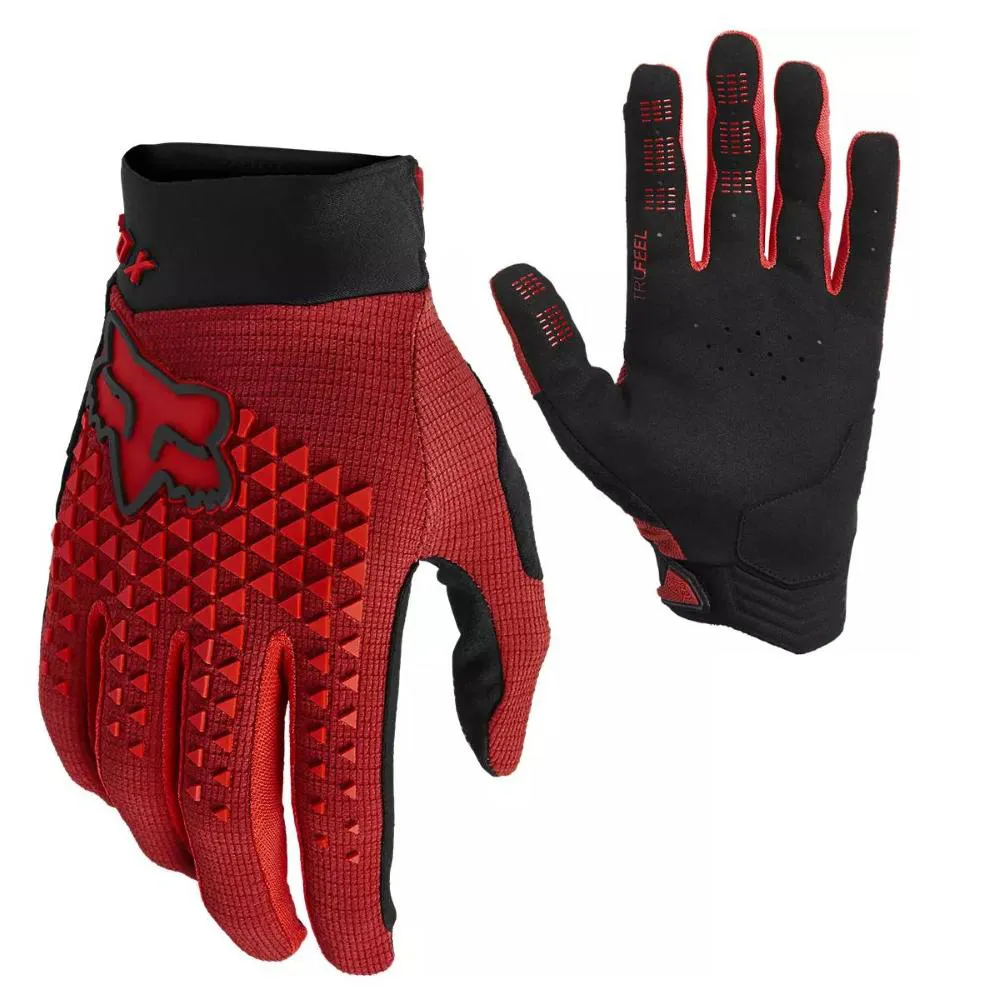 Guanti MX/MTB Fox Defend, Red Cly Taglia M