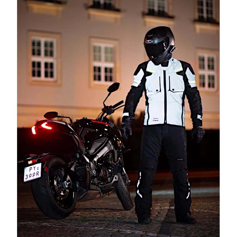 Giacca Modeka (CE) Taran Flash 2in1, Nero - Grigio scuro - Giallo Fluo