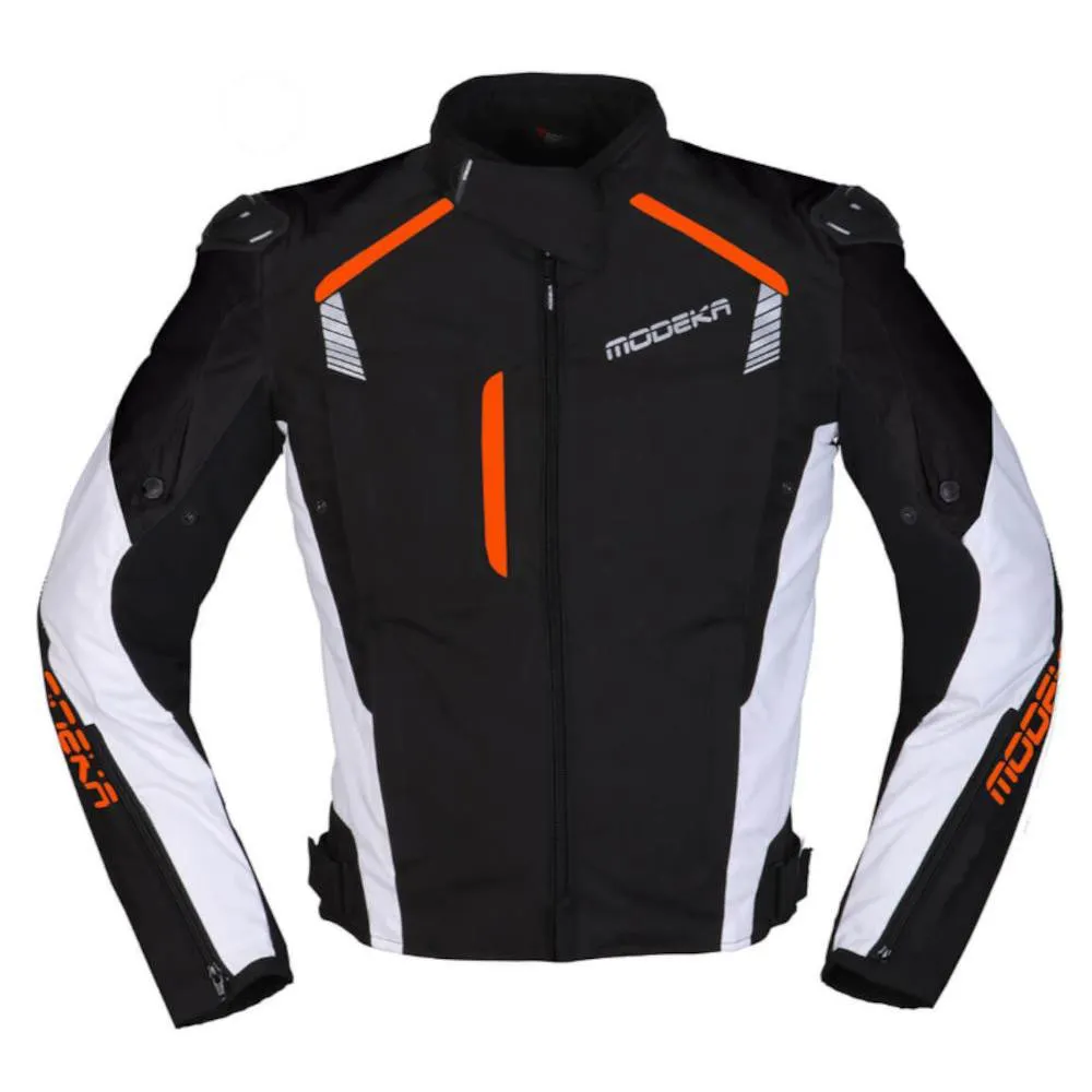 Giacca Modeka (CE) Lineos 2in1 Nero Bianco Arancione