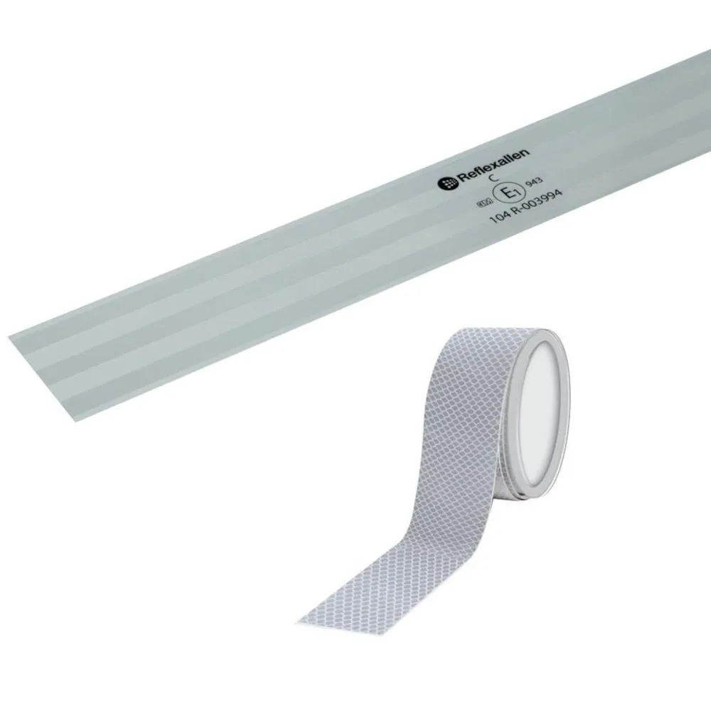 Nastro adesivo riflettente multiuso 5x100cm, Bianco