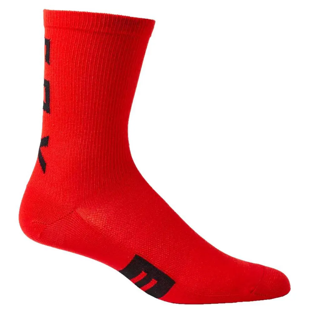 Calze FOX 8" Flexair Merino Fluorescent Red