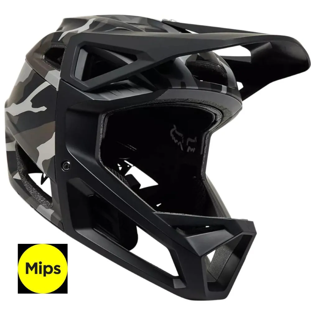 Casco Bici Fox Proframe RS (Pro) CE Mhdrn Black Camo Taglia L