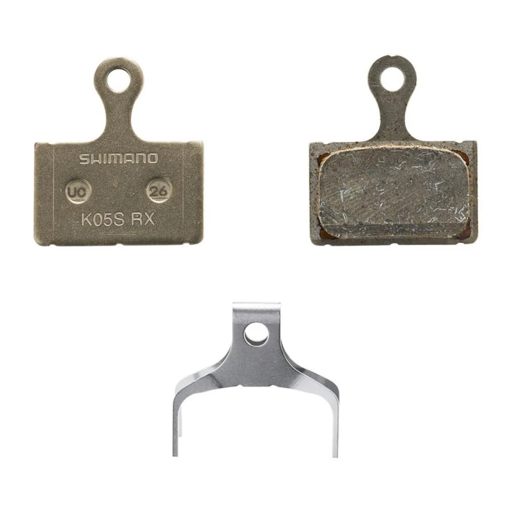 Set Pastiglie Freno Shimano K05S Resina (con molla e spina) 2pz
