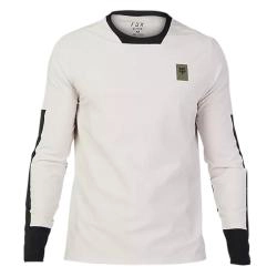 Maglia Fox FX Defend LS Thermal, Vintag White