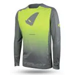 Maglia UFO Terrain LV1 Grigio Giallo Fluo