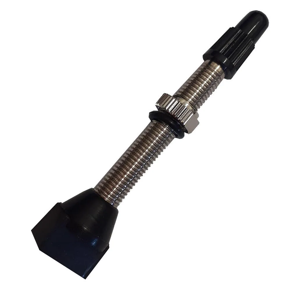 Valvola Tubeless Presta bici , base quadrata 50mm 1pz