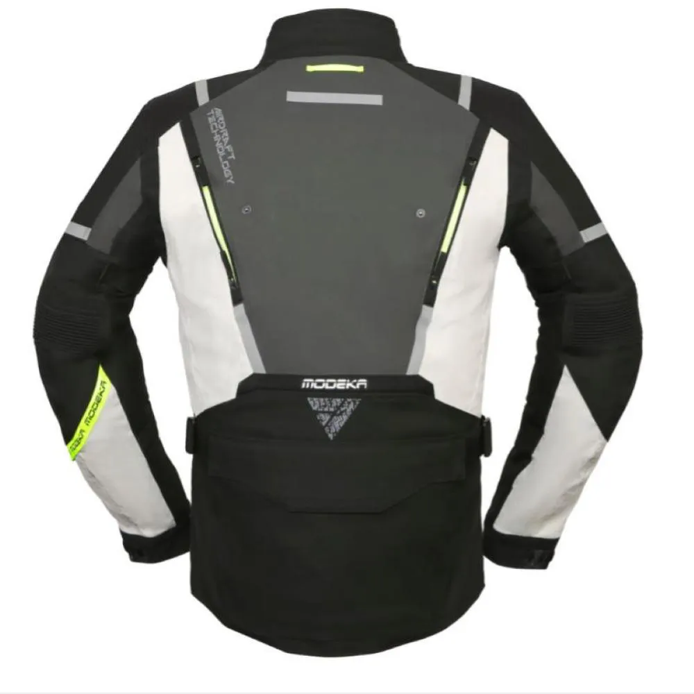Giacca Modeka (CE) Trohn 2in1 Nero Grigio Giallo