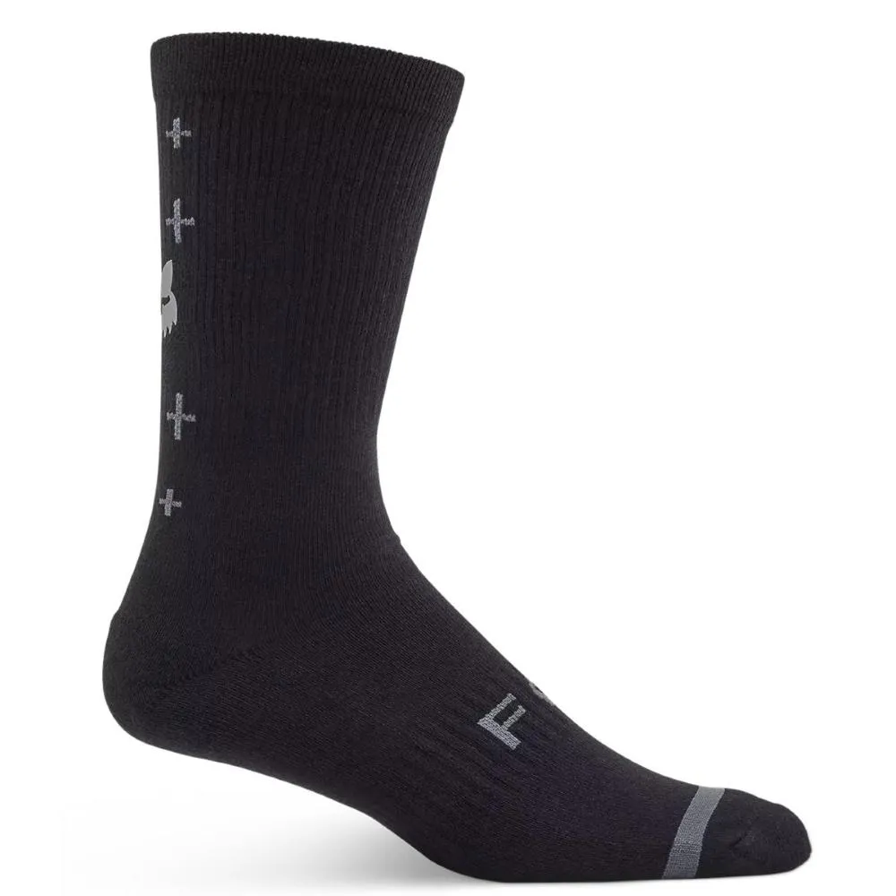 Calze FOX 8" Defend Lunar, Black