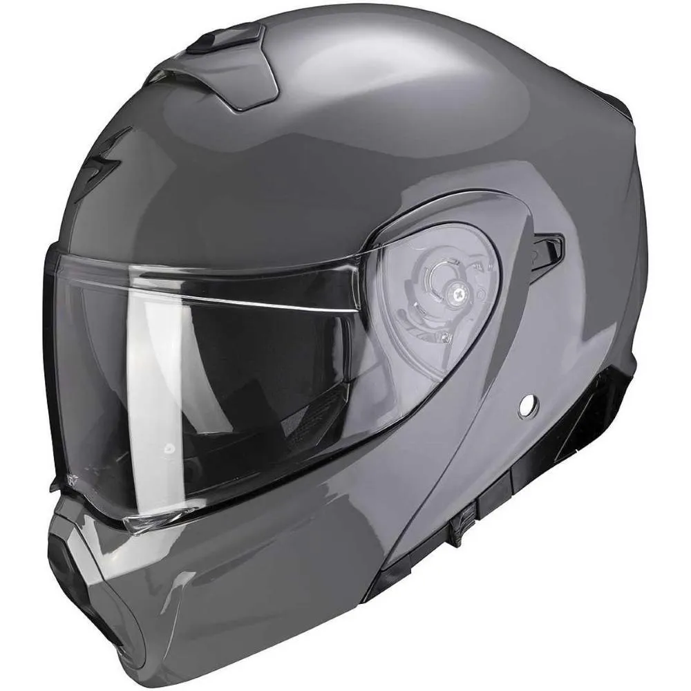 Casco Scorpion EXO-930 Solid Grigio cemento Taglia XS