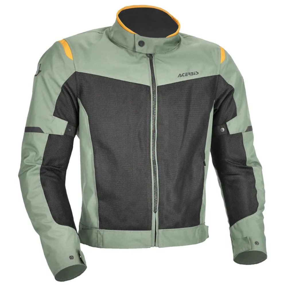 Giacca Acerbis (CE) Ramsey Vented 2.0 estiva Verde Giallo Taglia S