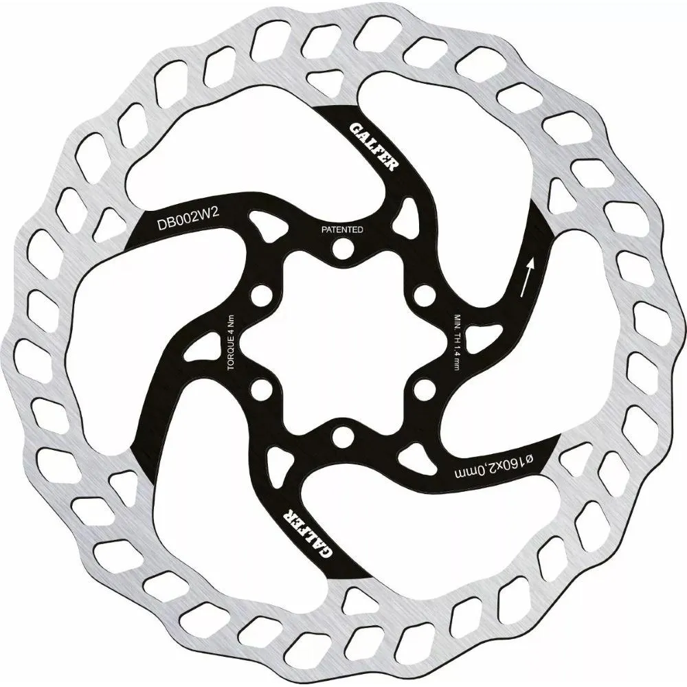 Disco freno Wave® Ø160mm x 2mm