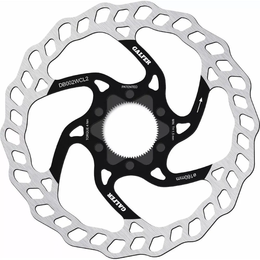 Disco freno Wave® Center-Lock Ø160mm x 2mm