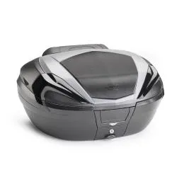Valigia 56 litri Kappa K5600NN Nera catadiottri trasparenti, Monokey®