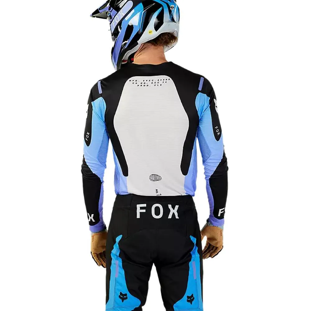 Maglia Fox Flexair LS Magnetic Black/Purple