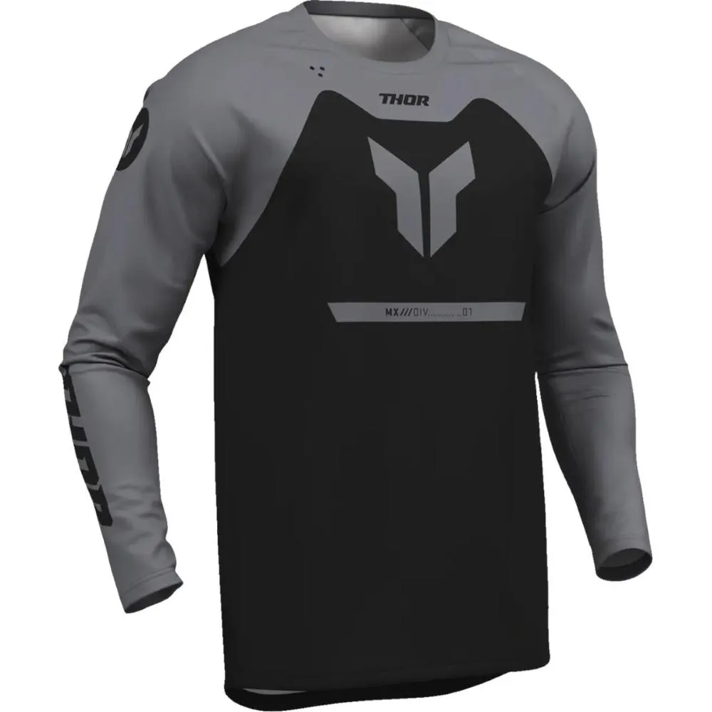 Maglia cross Thor Ridemode Menace Black