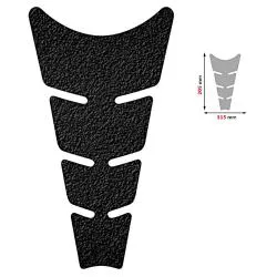 Protezione Serbatoio Tankpad Grip Slim (119x205mm), Nero